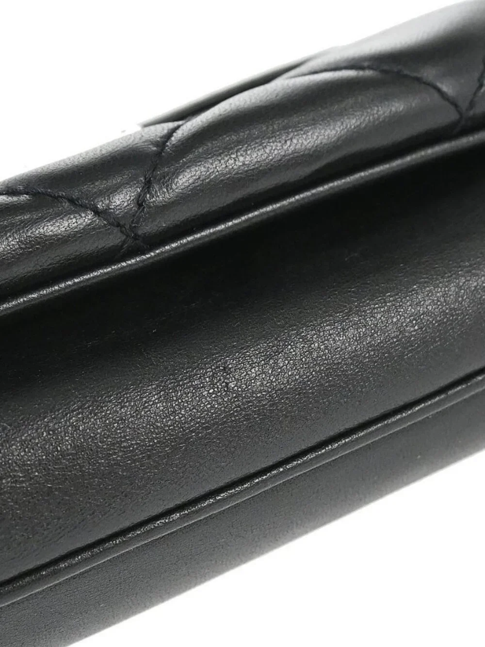 Chanel Black Lambskin Mademoiselle Lock Shoulder Bag 167396